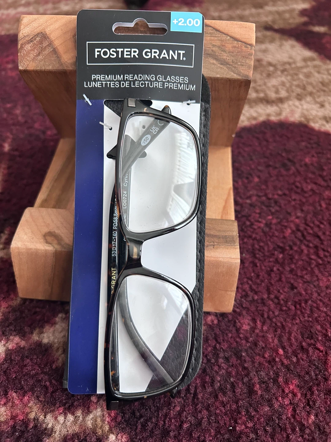 Foster Grant Reading Glasses +2.00