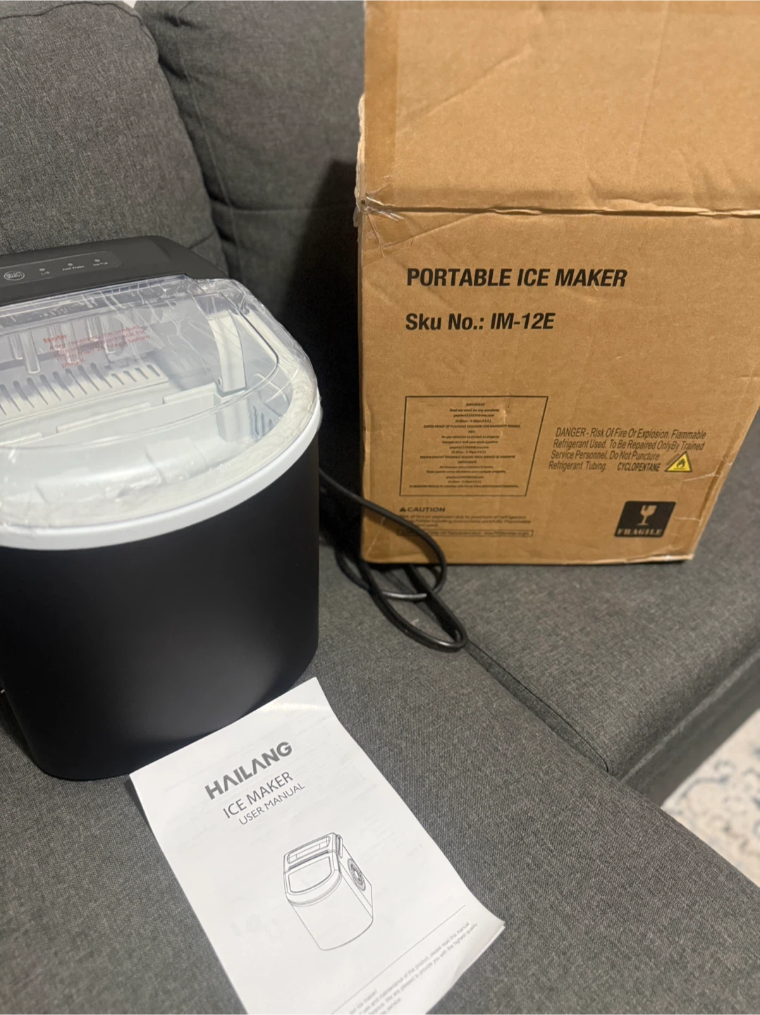 HAILANG Portable Ice Maker - photo 4