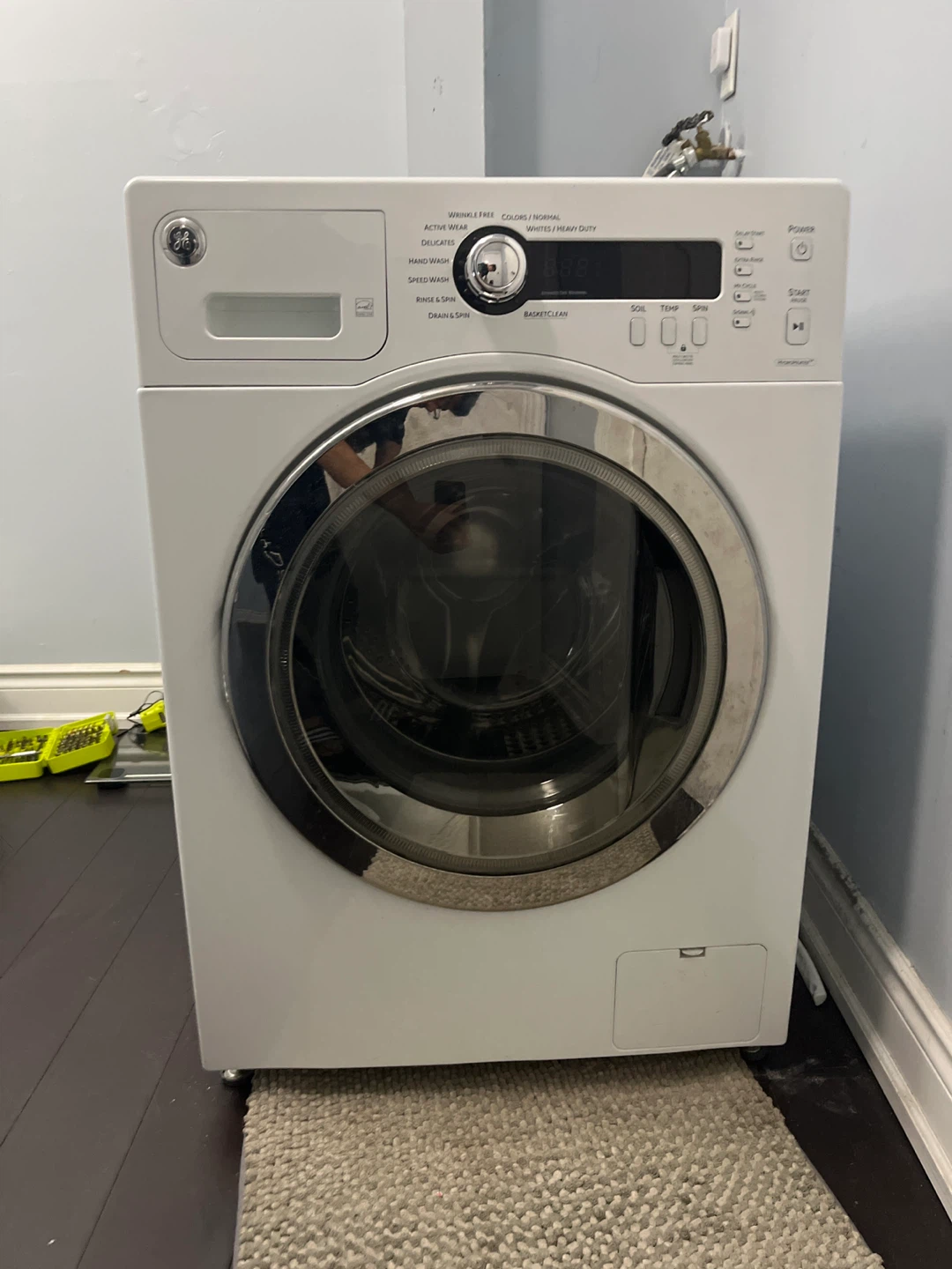 Used GE Front Load Washing Machine for Parts