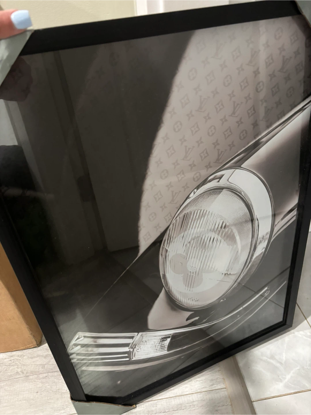Louis Vuitton frame car