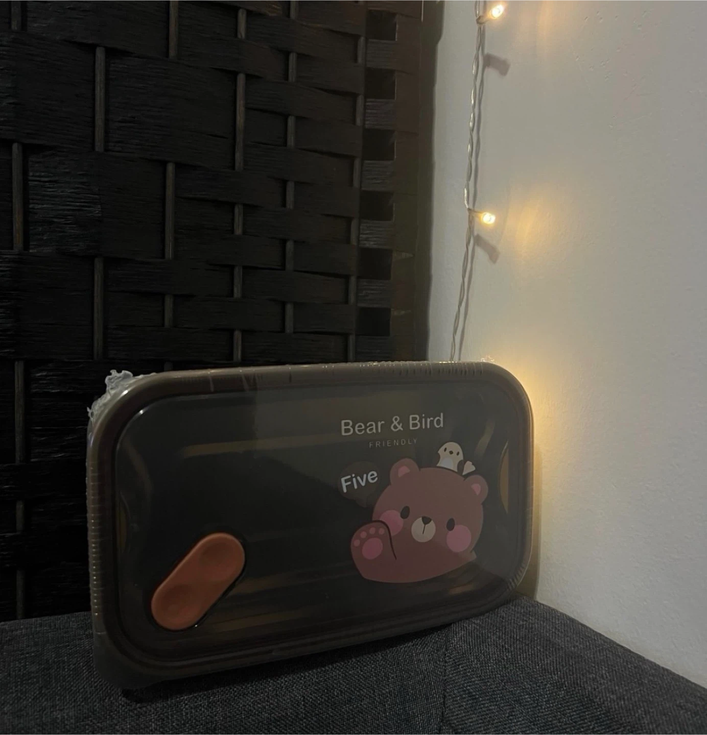 Rumi Life, Cute Bear & Bird Lunch Box Portable Kitchenware