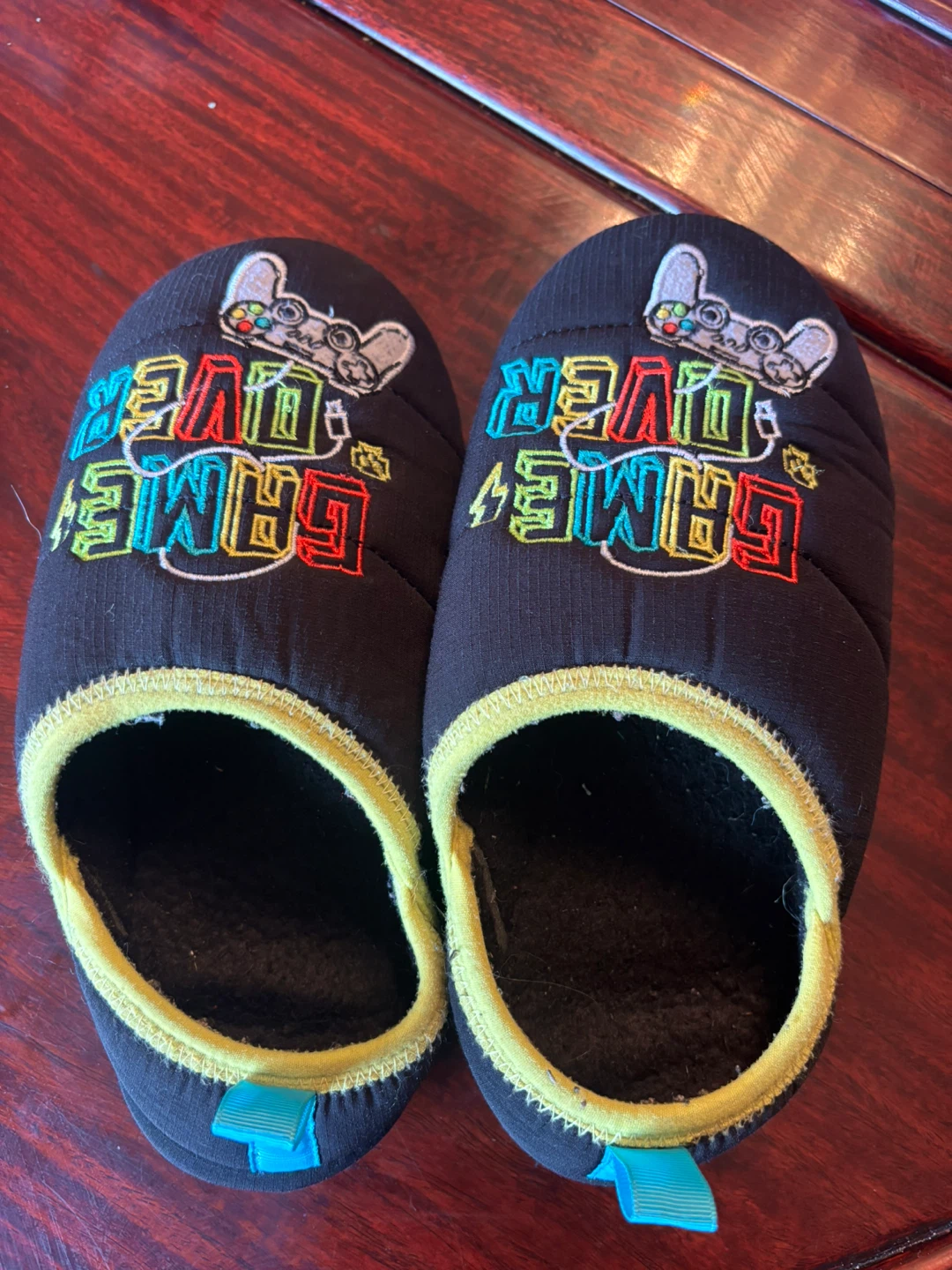 Kids Game Over Slippers - Size 2-3 - photo 2