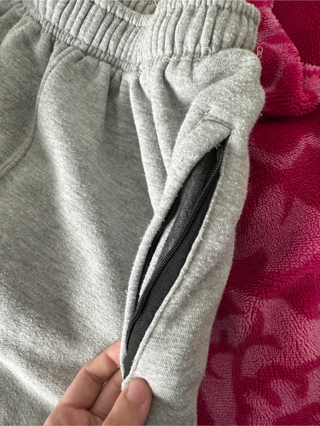 GAP Grey Sweatpants with Zipper Pocket (XS) - photo 5