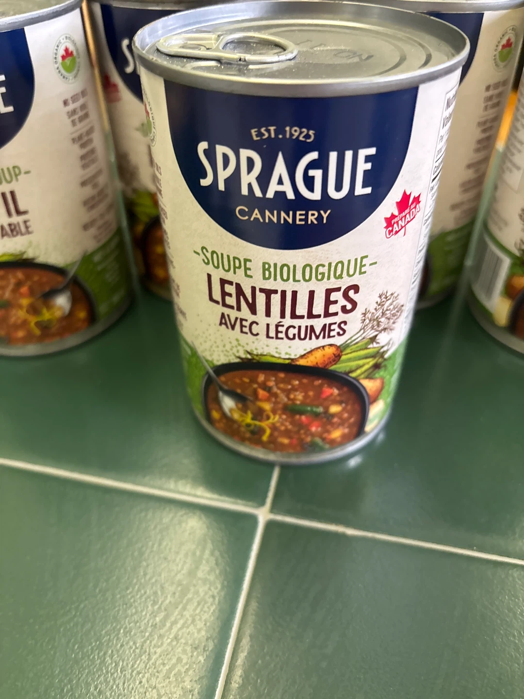 Sprague Cannery Organic Lentil Soup with Vegetables (5 cans) - photo 2
