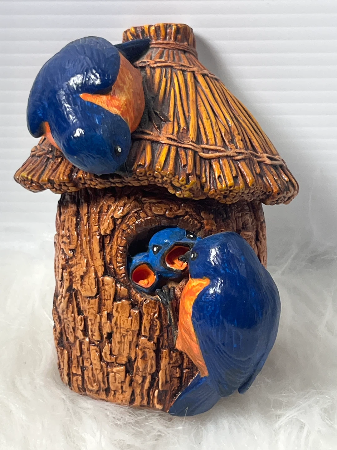 Bluebird Family Figurine - photo 4