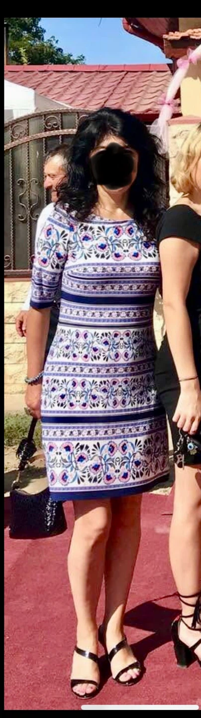 Eliza J Floral short sleeve Print Dress Size 6
