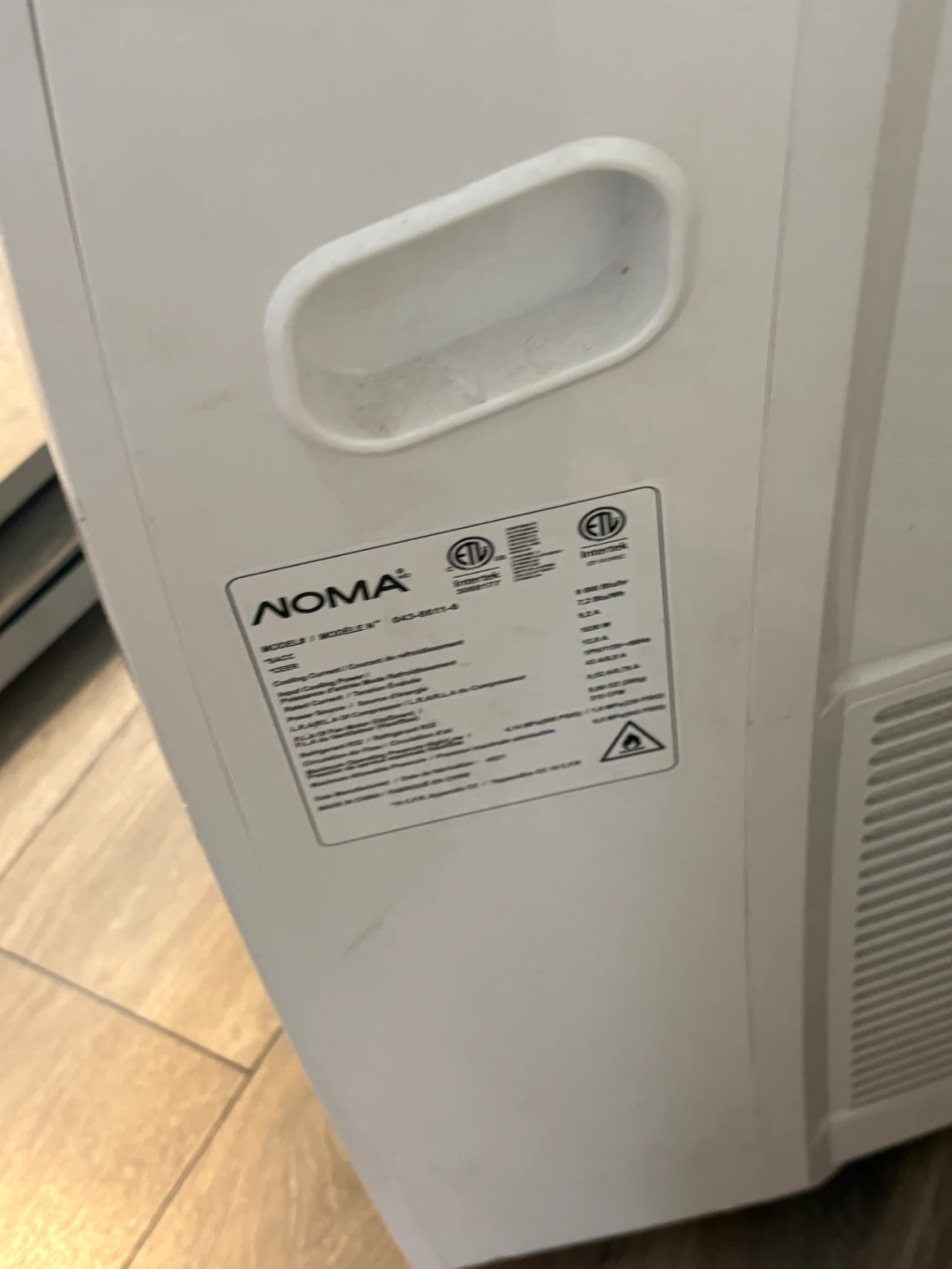 Noma Portable Air Conditioner - photo 4