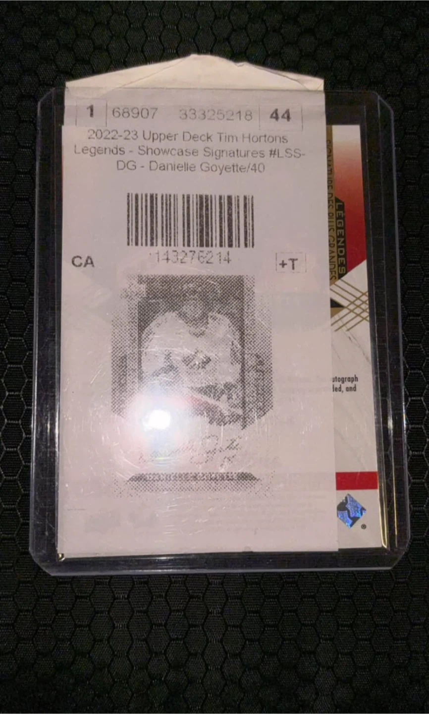 Autograph Hockey Card - photo 2