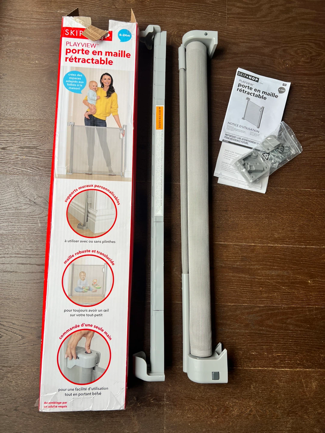 Skip Hop Playview Retractable Gate (Opened, Never Mounted)