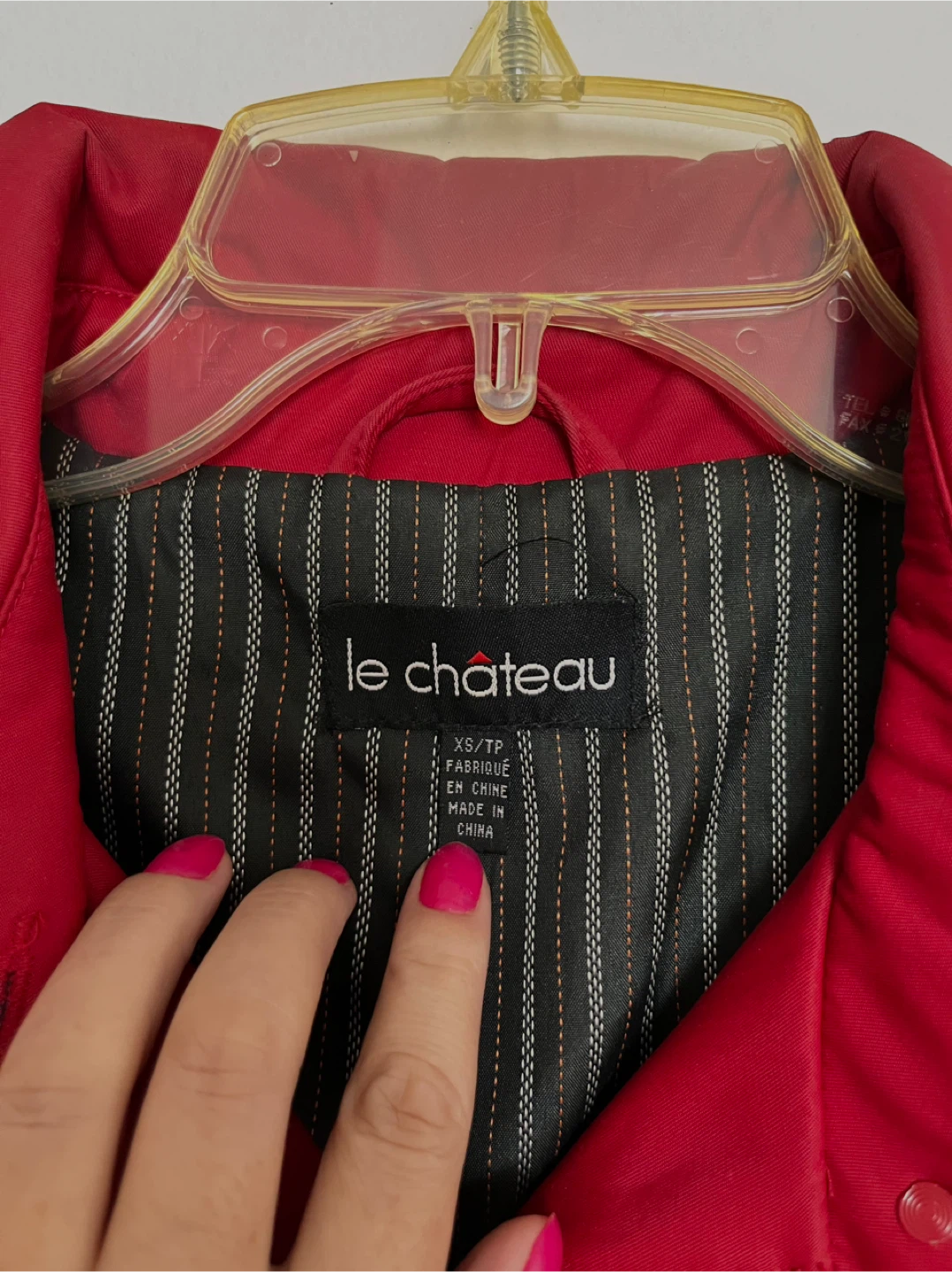Le Château Red Coat - XS/S Spring/Fall - photo 3