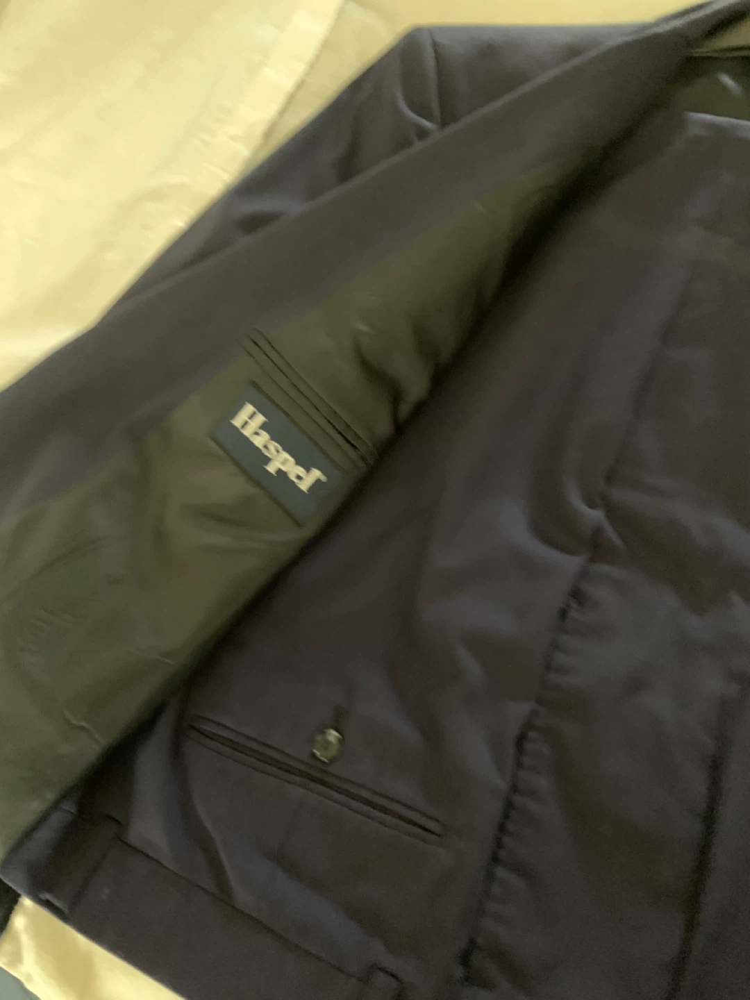 Haspel Navy Blue Suit - photo 2
