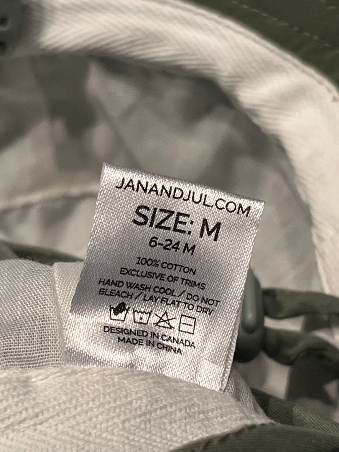 Jan & Jul Bucket Hat - Size M - Green - photo 2
