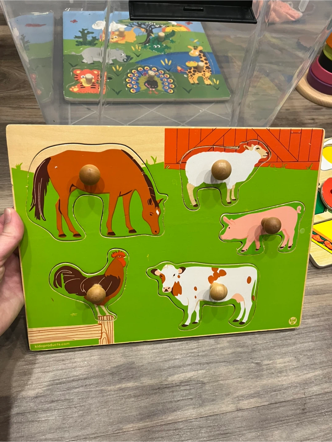 Wooden Farm Animal Puzzle