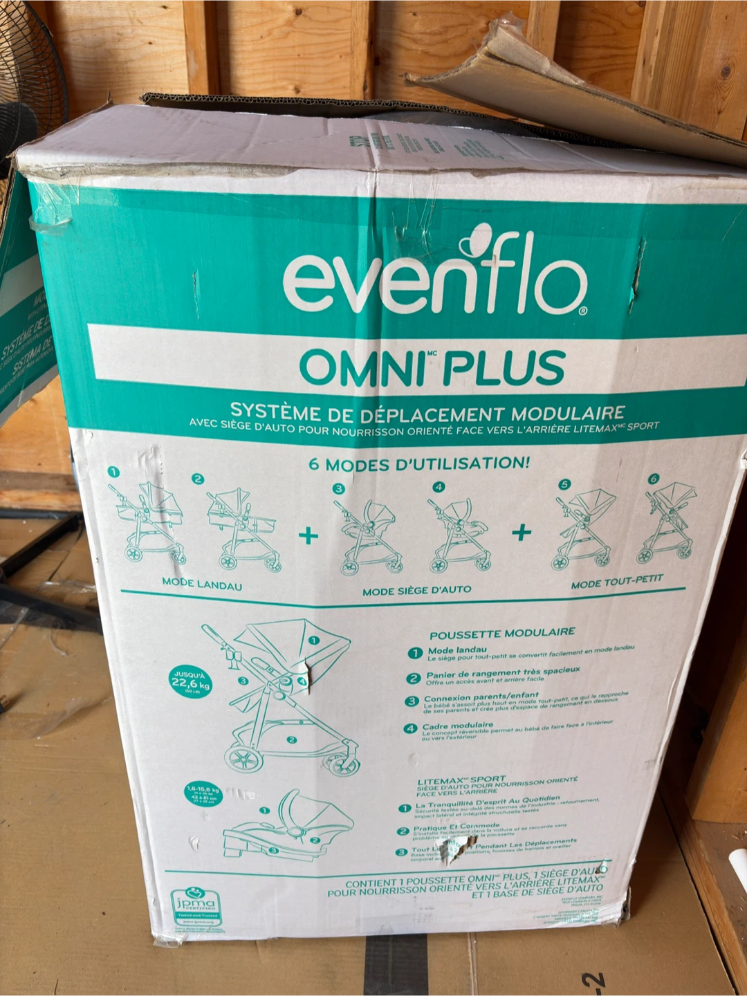 Evenflo Omni Plus Modular Travel System - photo 4