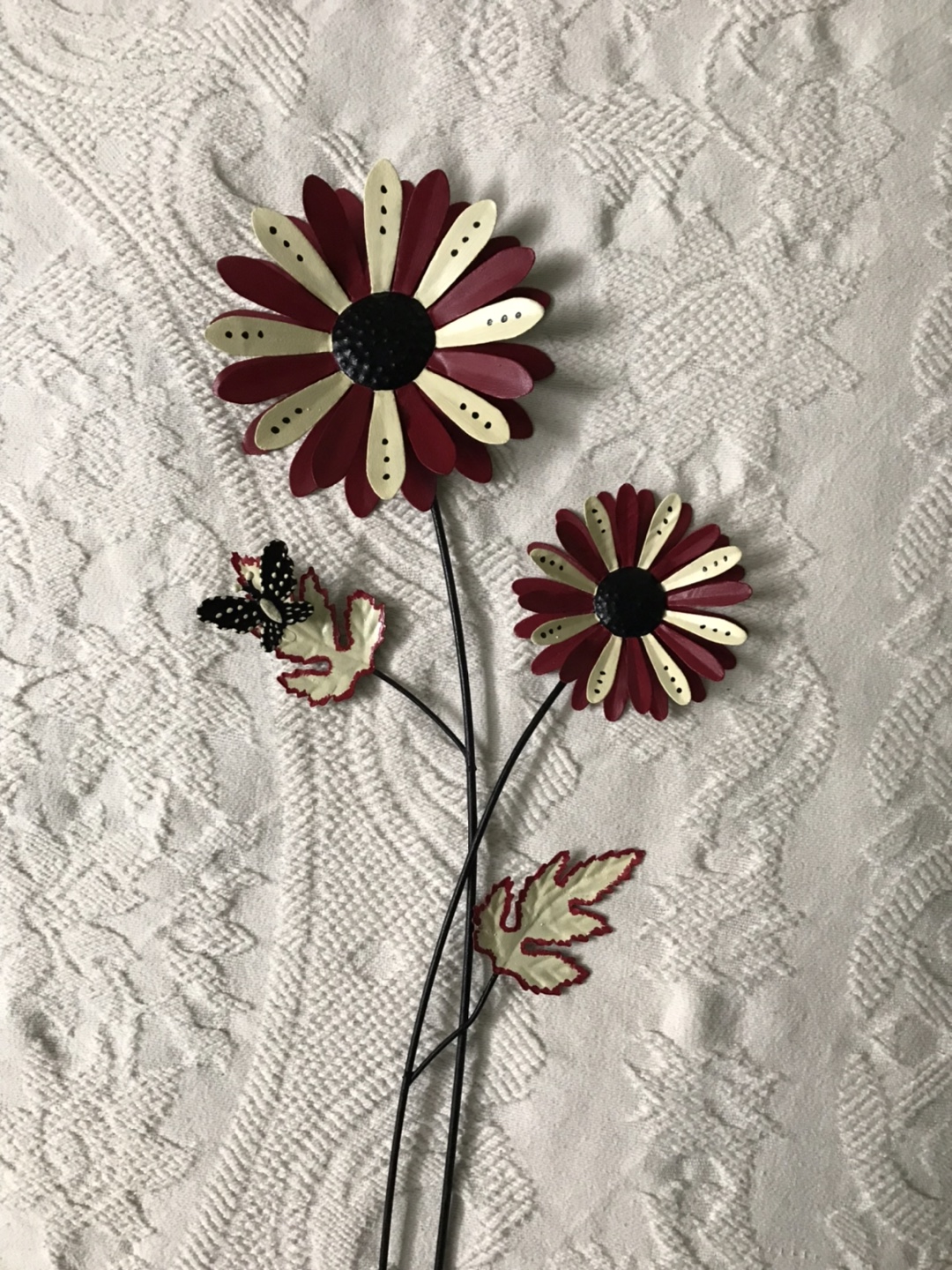 Metal Flower Garden Stake - photo 2
