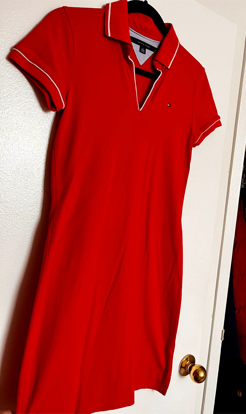 Tommy Hilfiger Red Polo Dress - Size XS - photo 5