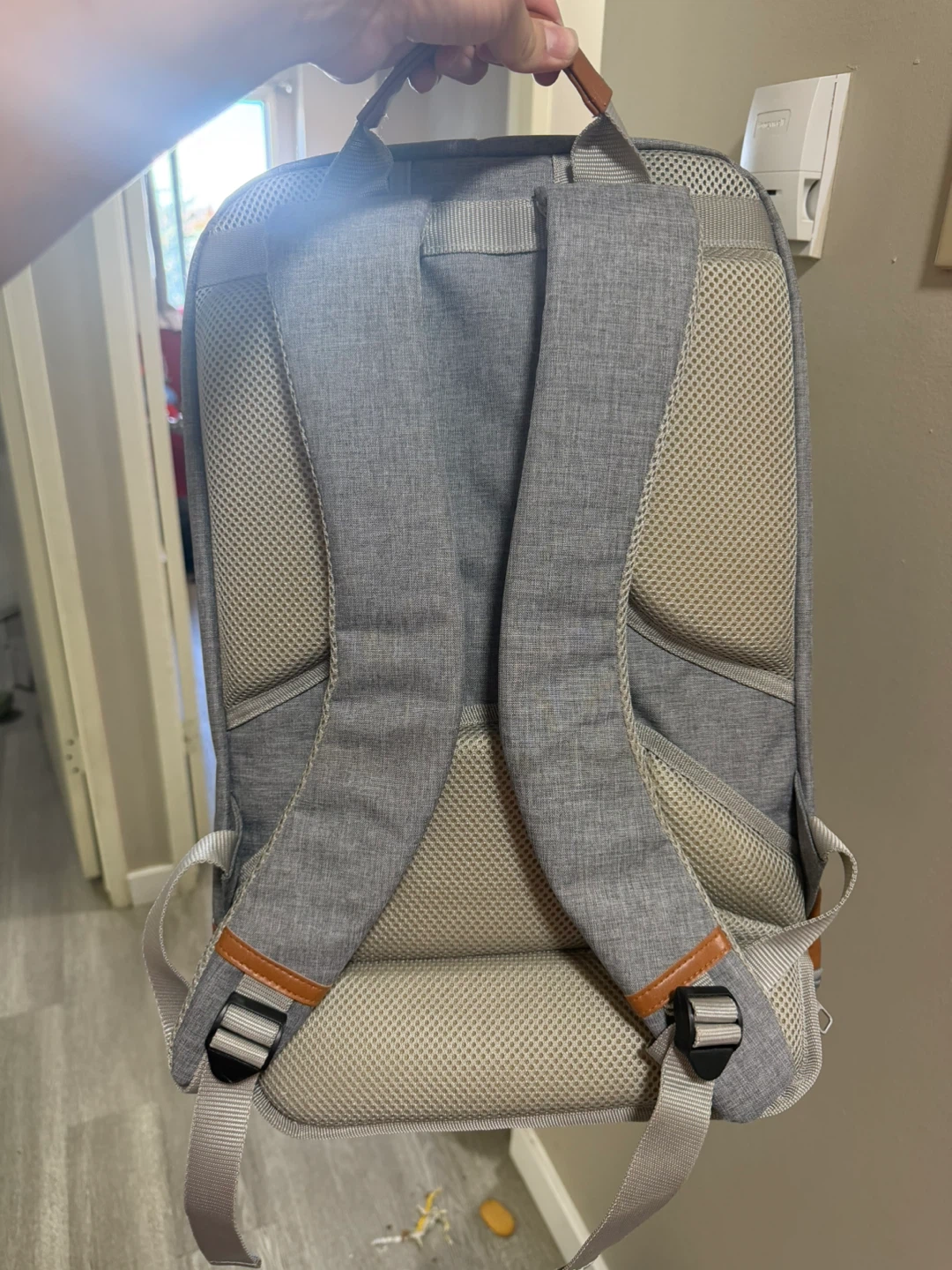Grey Pet Carrier Backpack - photo 3