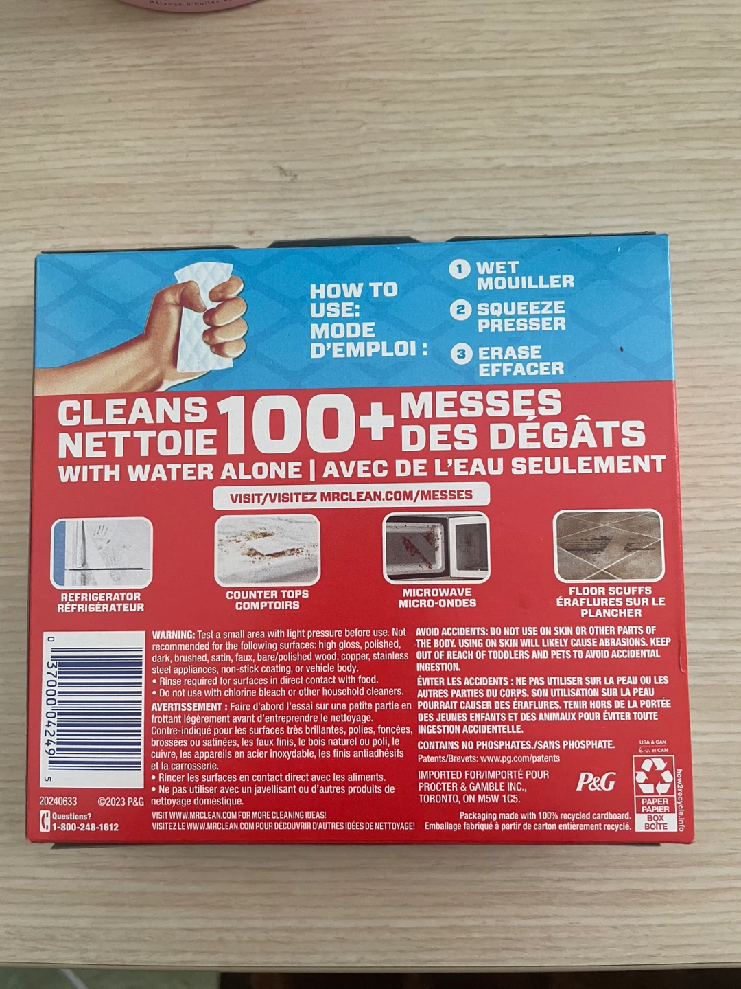 Mr. Clean Magic Eraser Extra Durable Cleaning Pads (2 Count) - photo 2