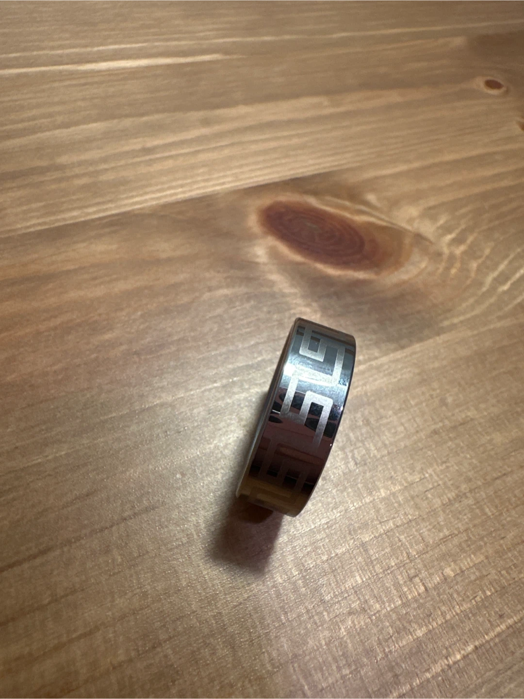 Versa Tungsten Ring - Greek Key Edition - photo 4