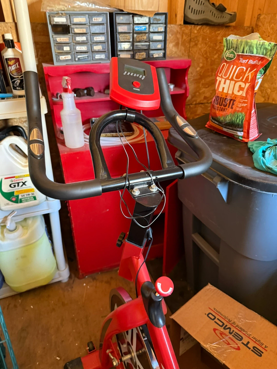 Red Spin Bike - photo 2