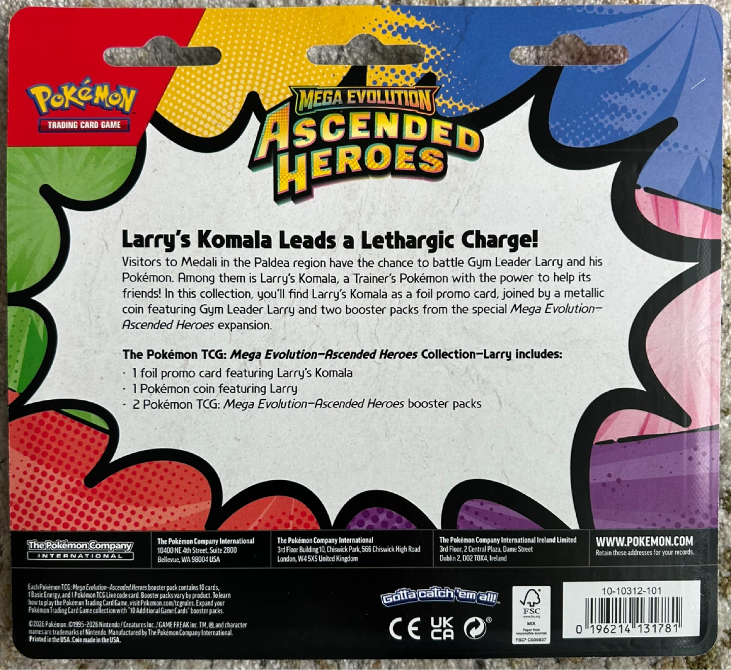 Ascended Heroes Blister Collection Pokémon TCG - photo 4