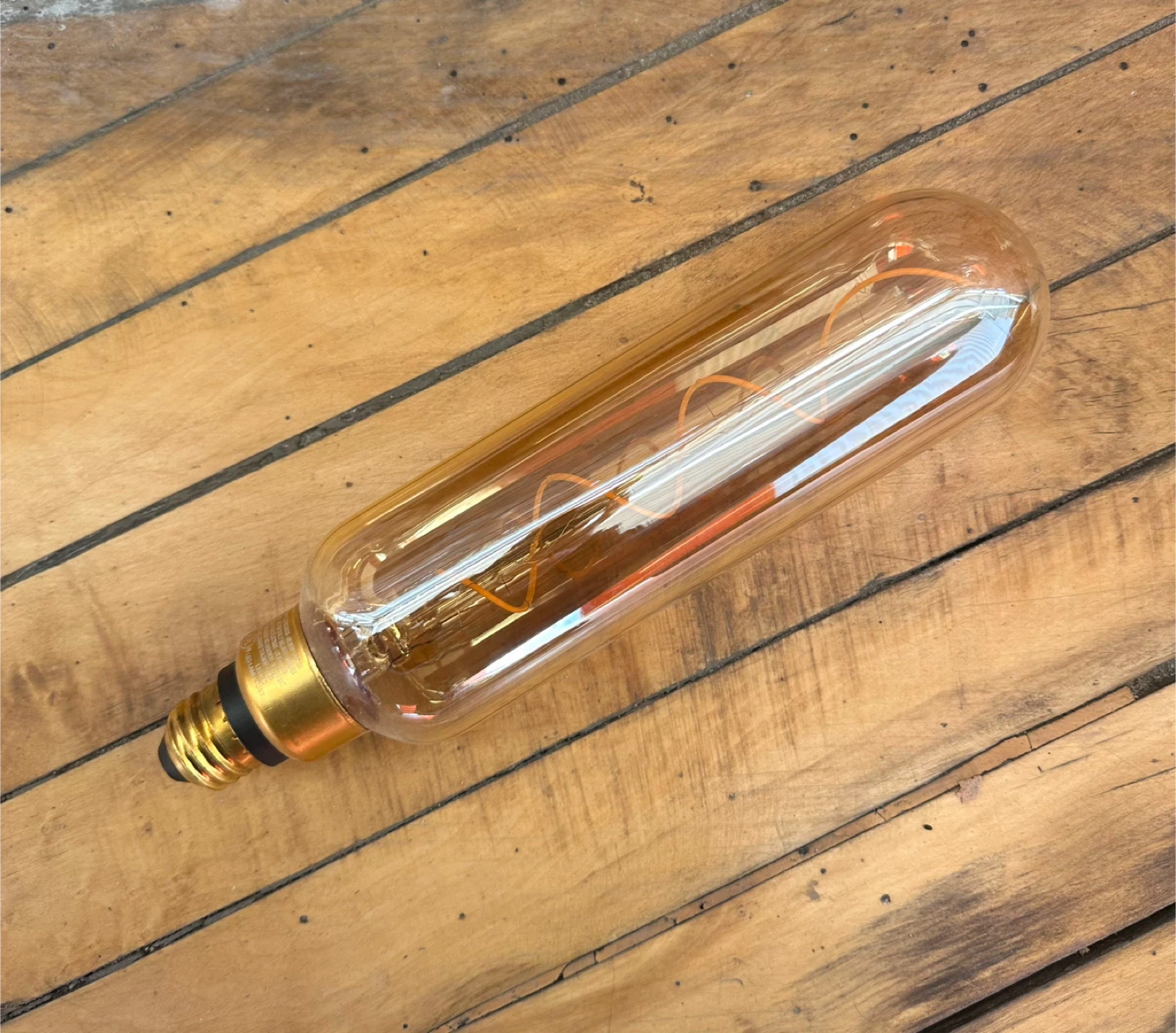 GE LED Vintage Style T20 Light Bulb - photo 2