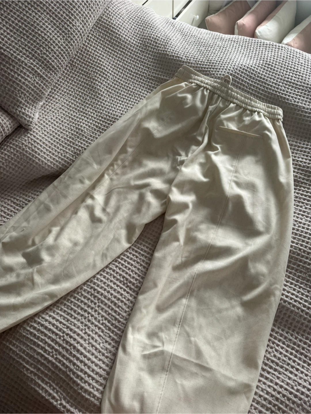 Wide Leg Canvas Pants - photo 3