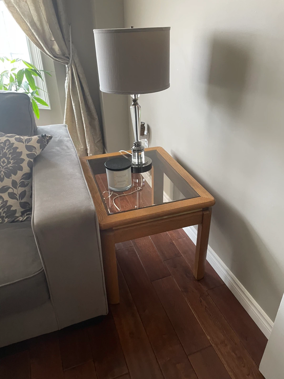 Wood and Glass Coffee Table - photo 5