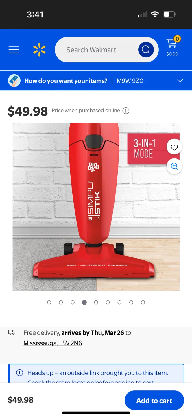 Dirt Devil Simplistik 3-in-1 Stick Vacuum