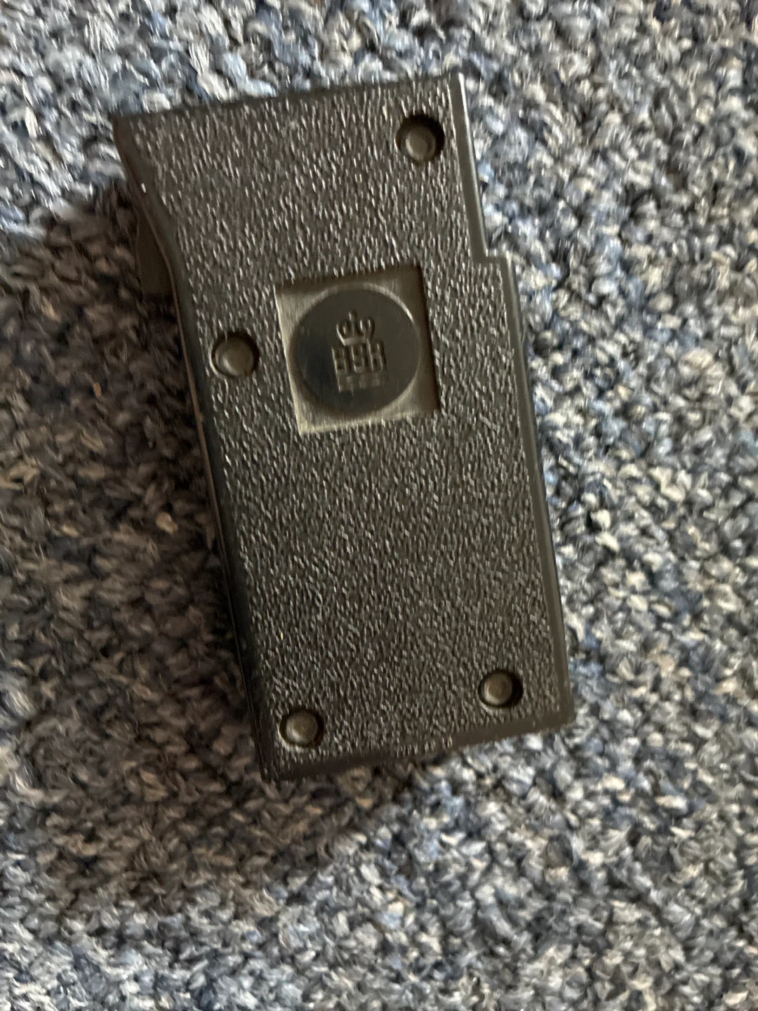 Black Plastic Component