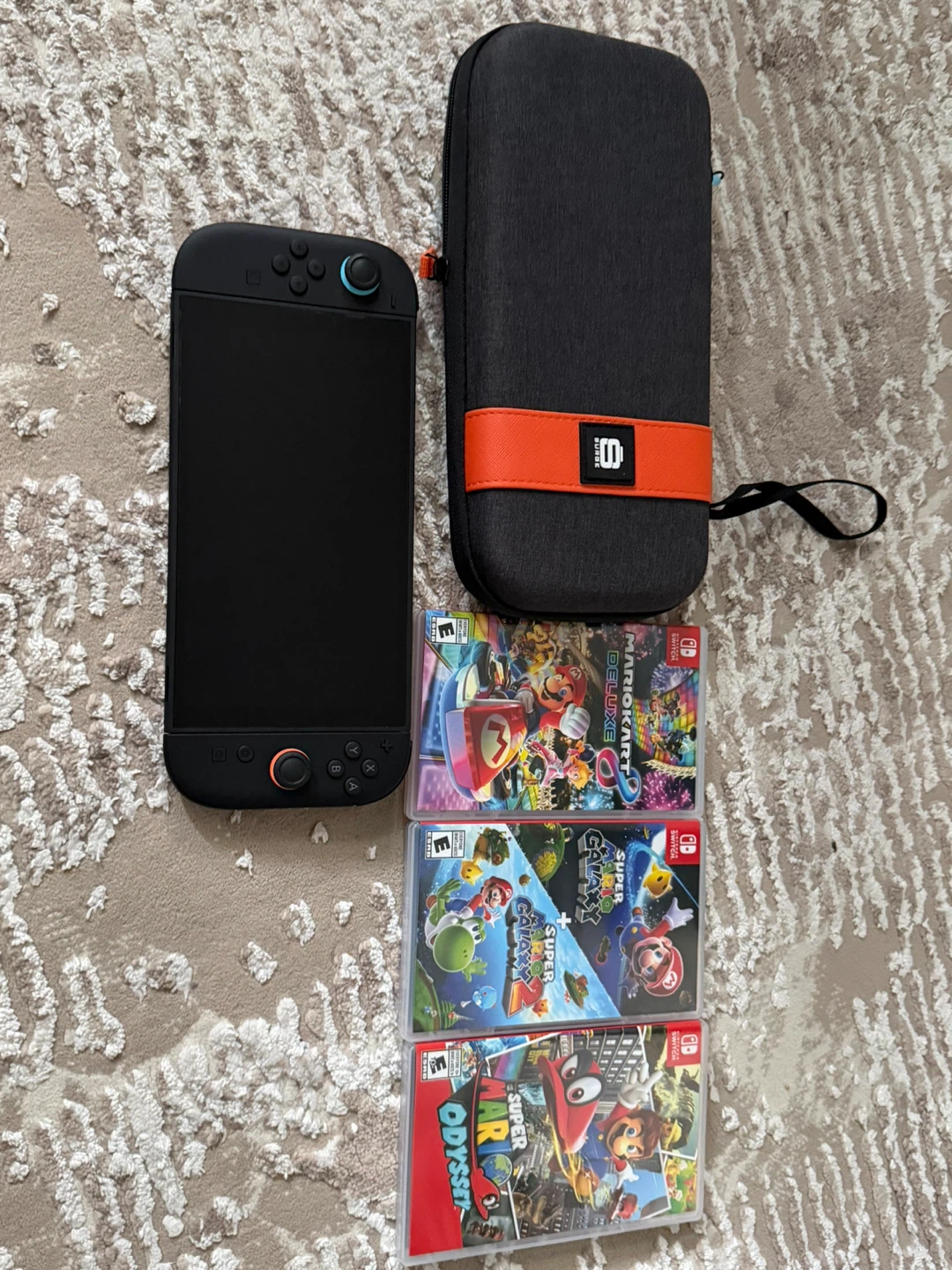 Nintendo Switch 2 with 4 Games and case - photo 2
