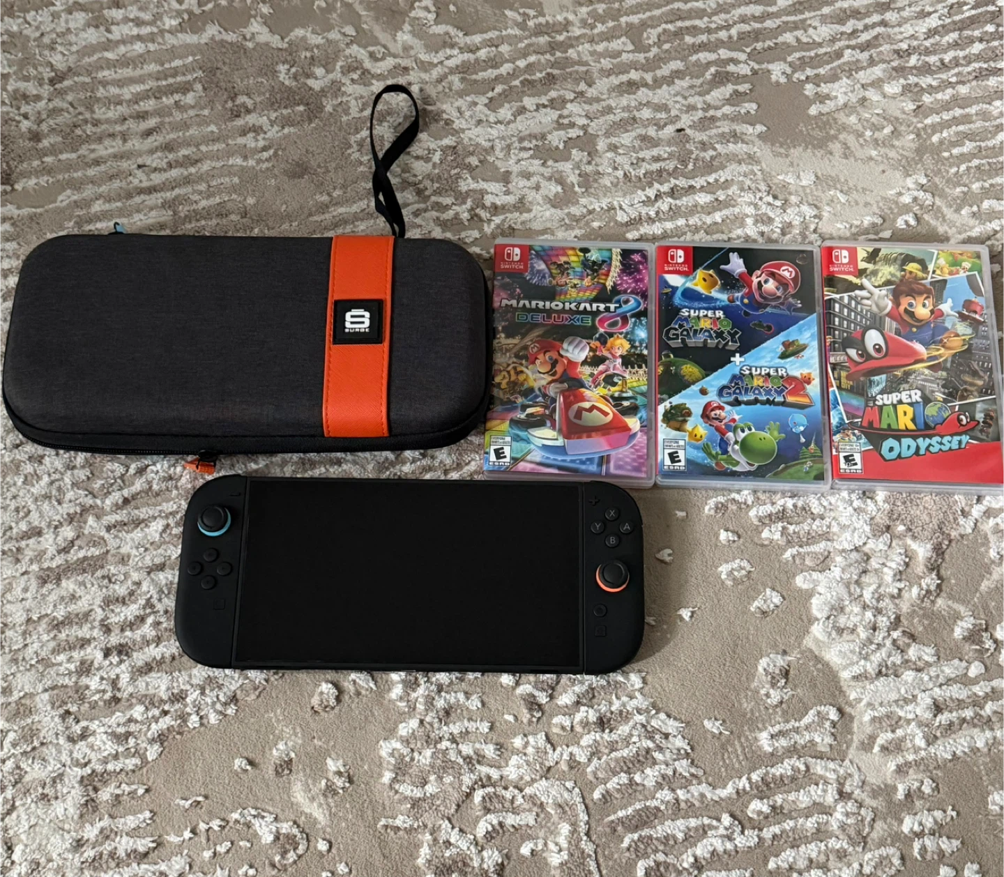 Nintendo Switch 2 with 4 Games and case