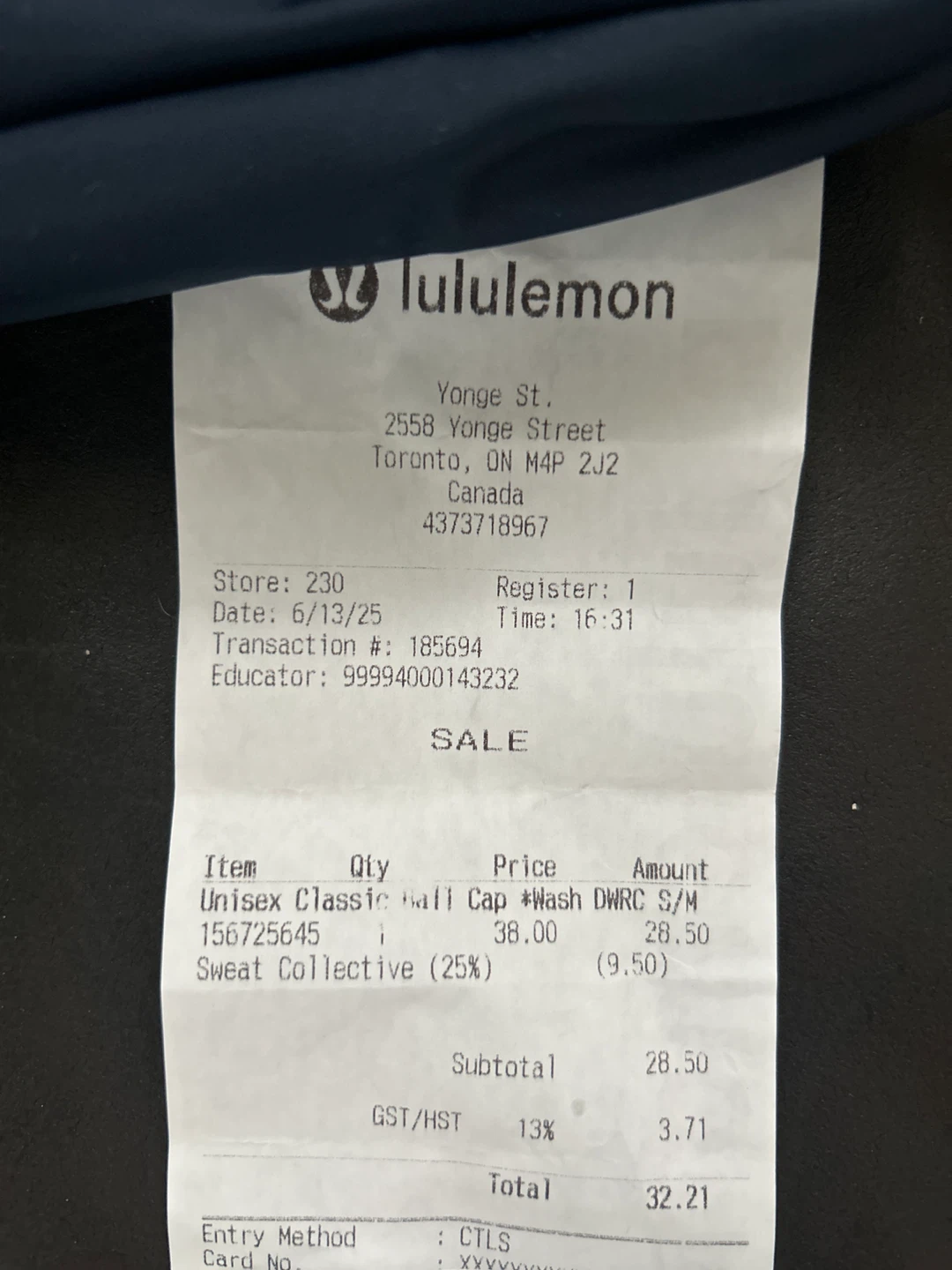 Lululemon Classic Ball Cap & bag $45 for Both - photo 5