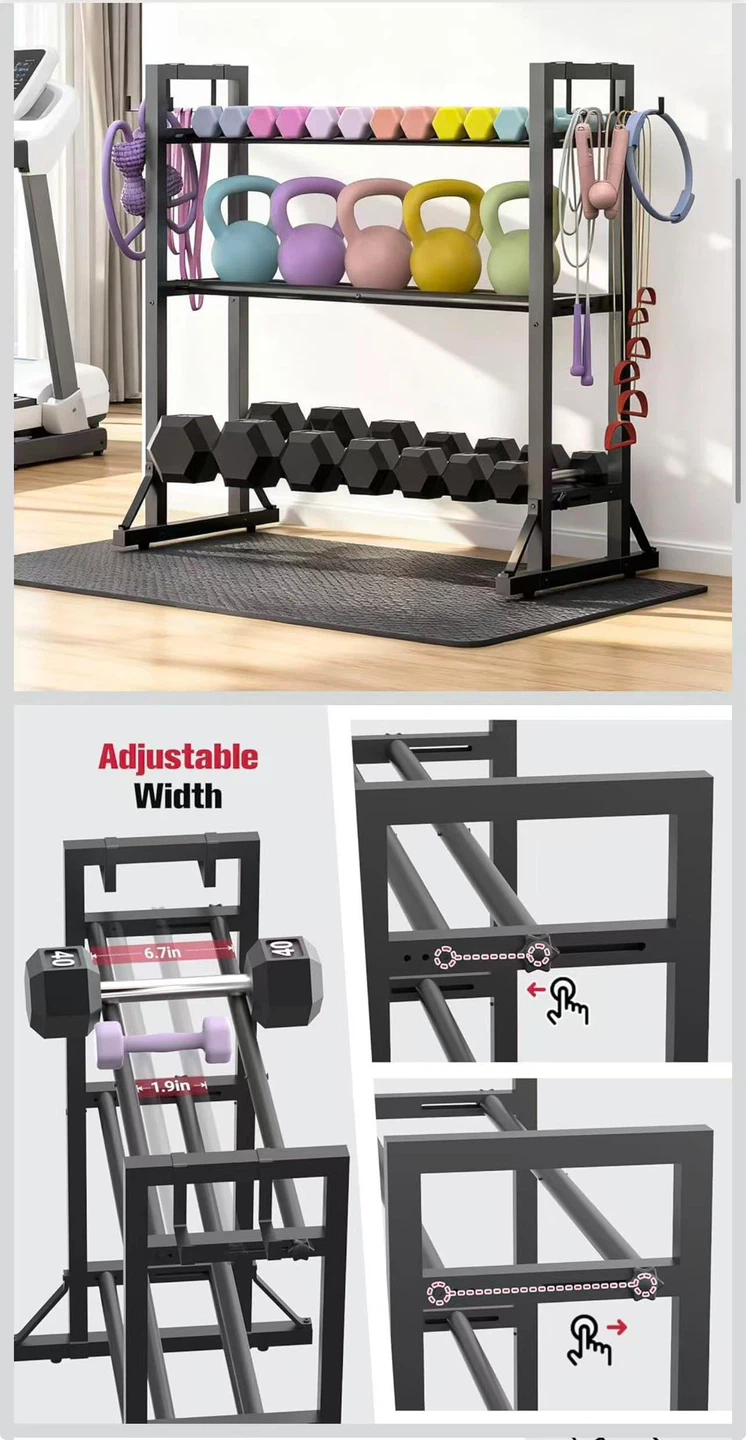 Dumbbell Rack and Weight Storage Organizer - photo 2