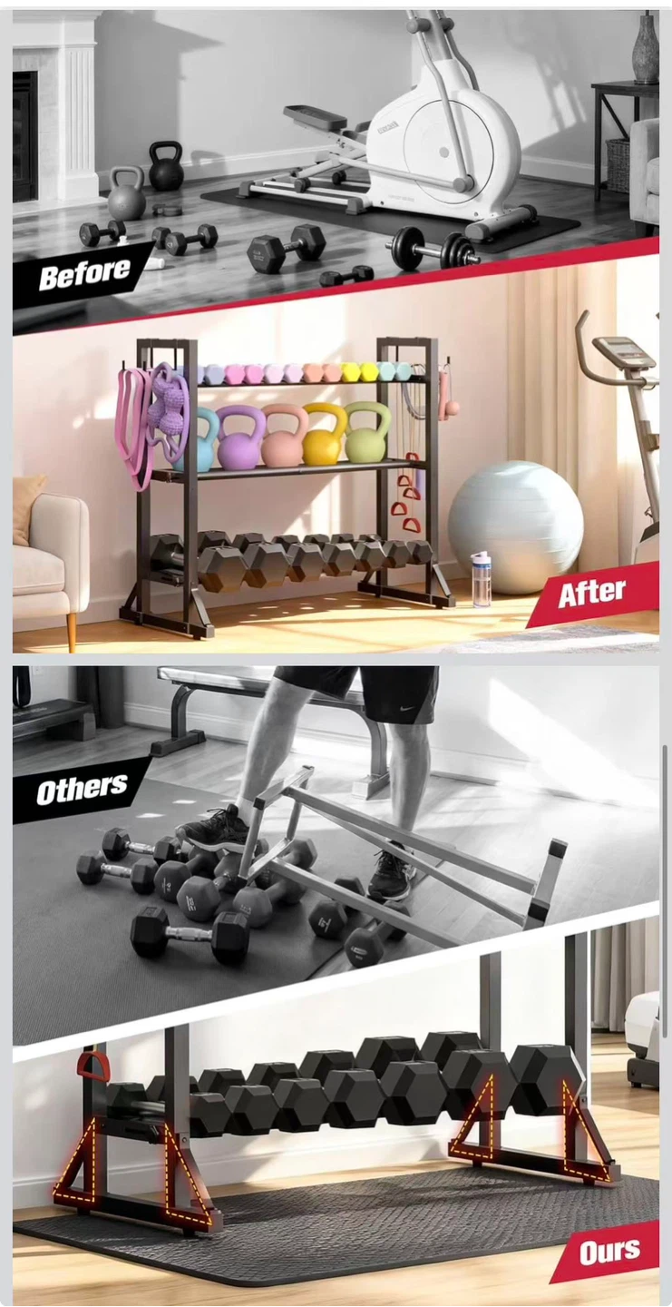 Dumbbell Rack and Weight Storage Organizer - photo 4