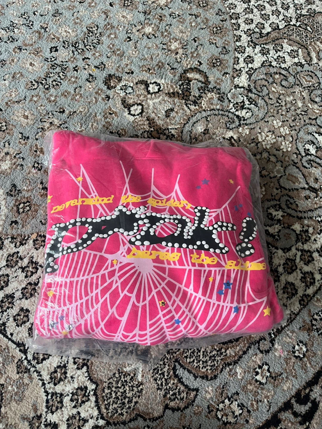 Pink Spider Hoodie - Size M - photo 5