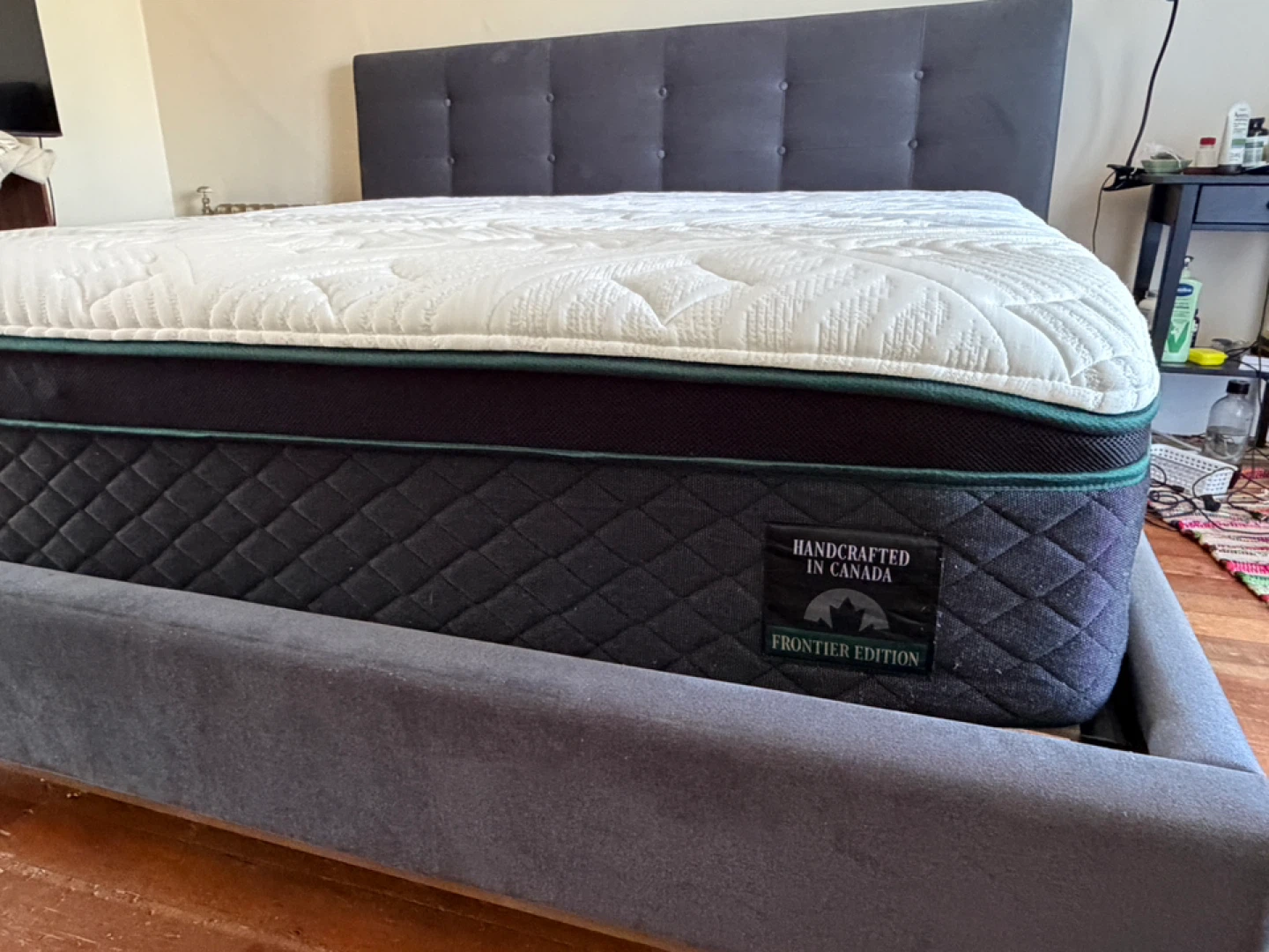 Carme Bed Frame + Logan & Cove Frontier Hybrid Mattress (KING) - photo 2