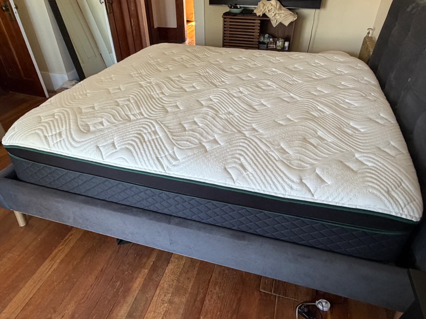 Carme Bed Frame + Logan & Cove Frontier Hybrid Mattress (KING) - photo 4
