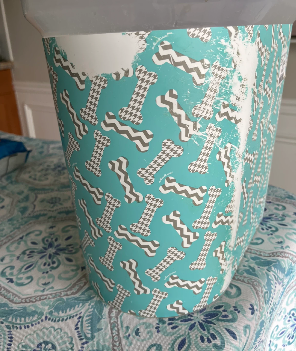 Paw Prints Pet Food Container - photo 3