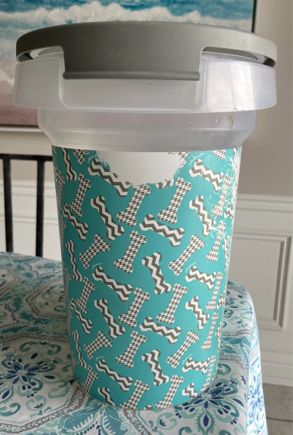 Paw Prints Pet Food Container - photo 4