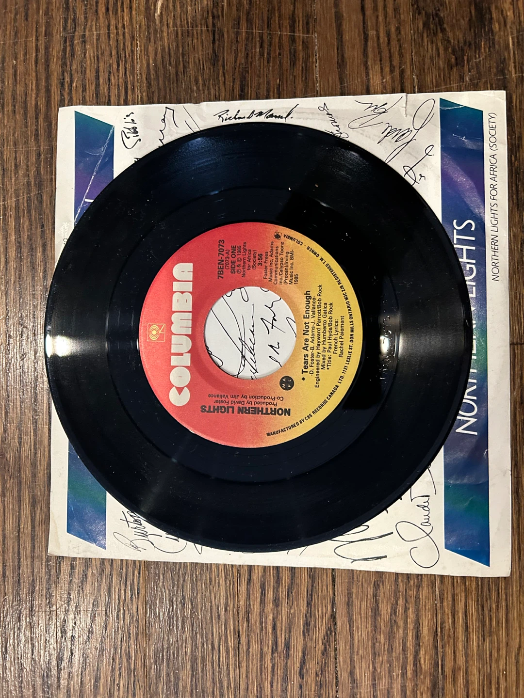 Northern Lights Tears Are Not Enough Vinyl Record - photo 2
