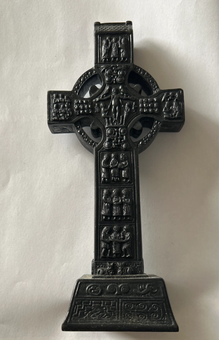 Black Celtic Cross Figurine - photo 2