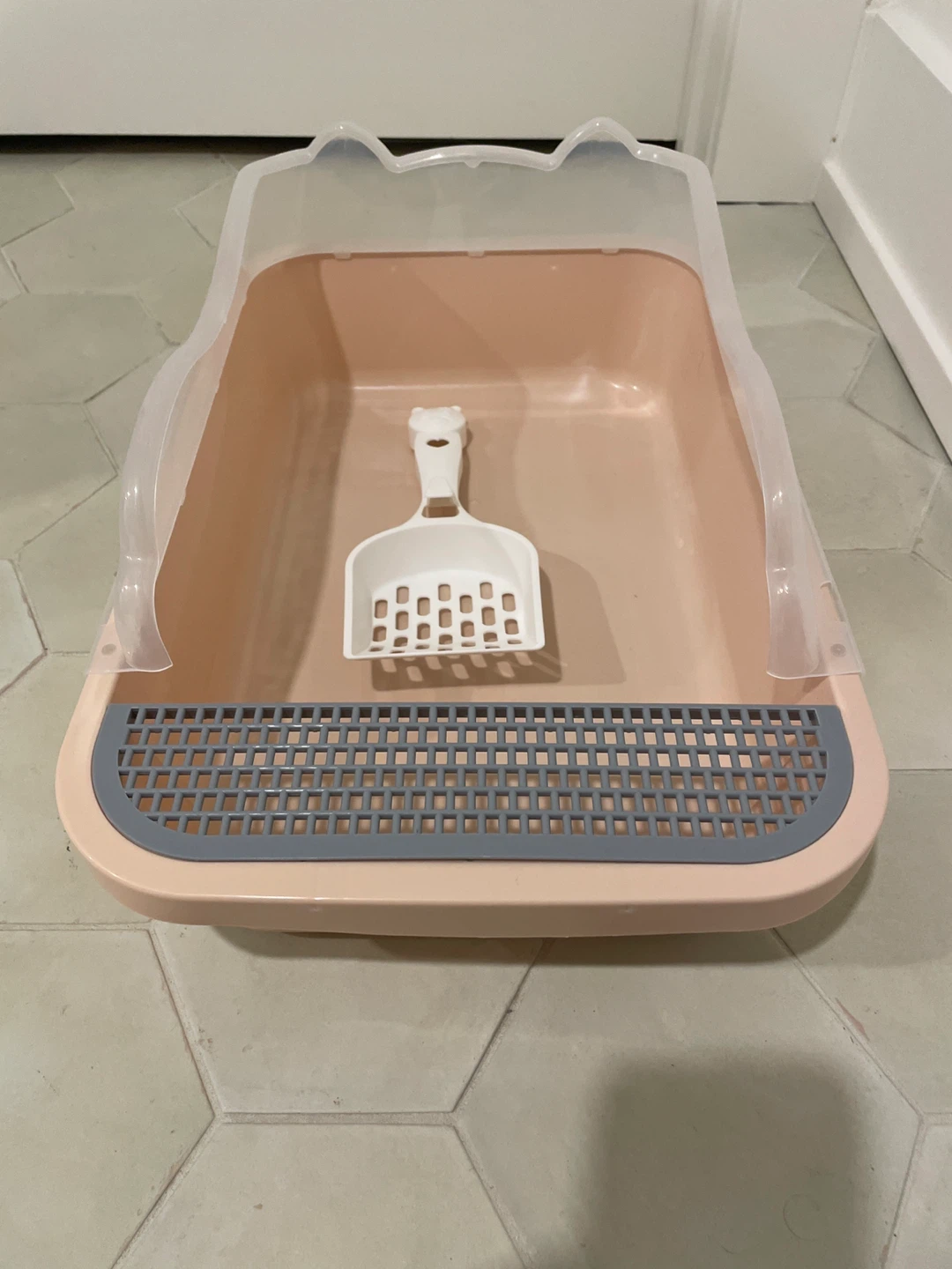 Cat Litter Box with Scoop new