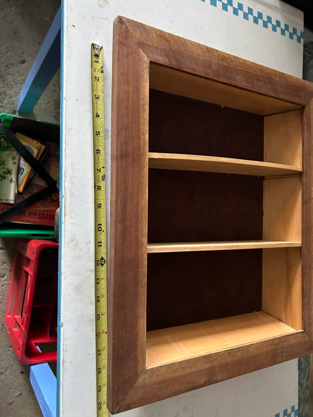 Wooden Display Shelf