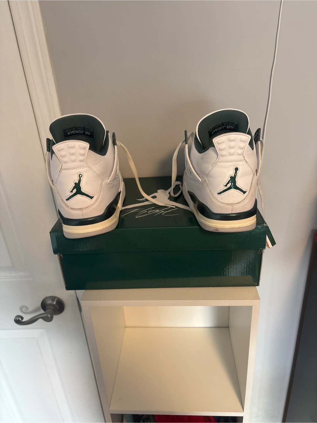 Air Jordan 4 'Pine Green' Sneakers - photo 3