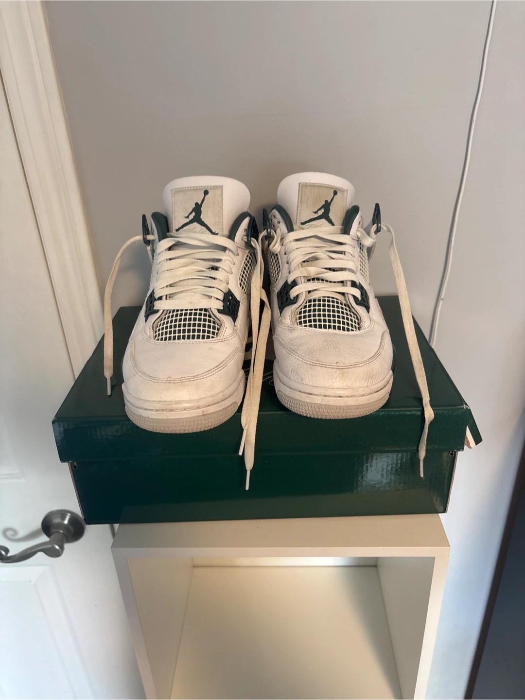 Air Jordan 4 'Pine Green' Sneakers - photo 4