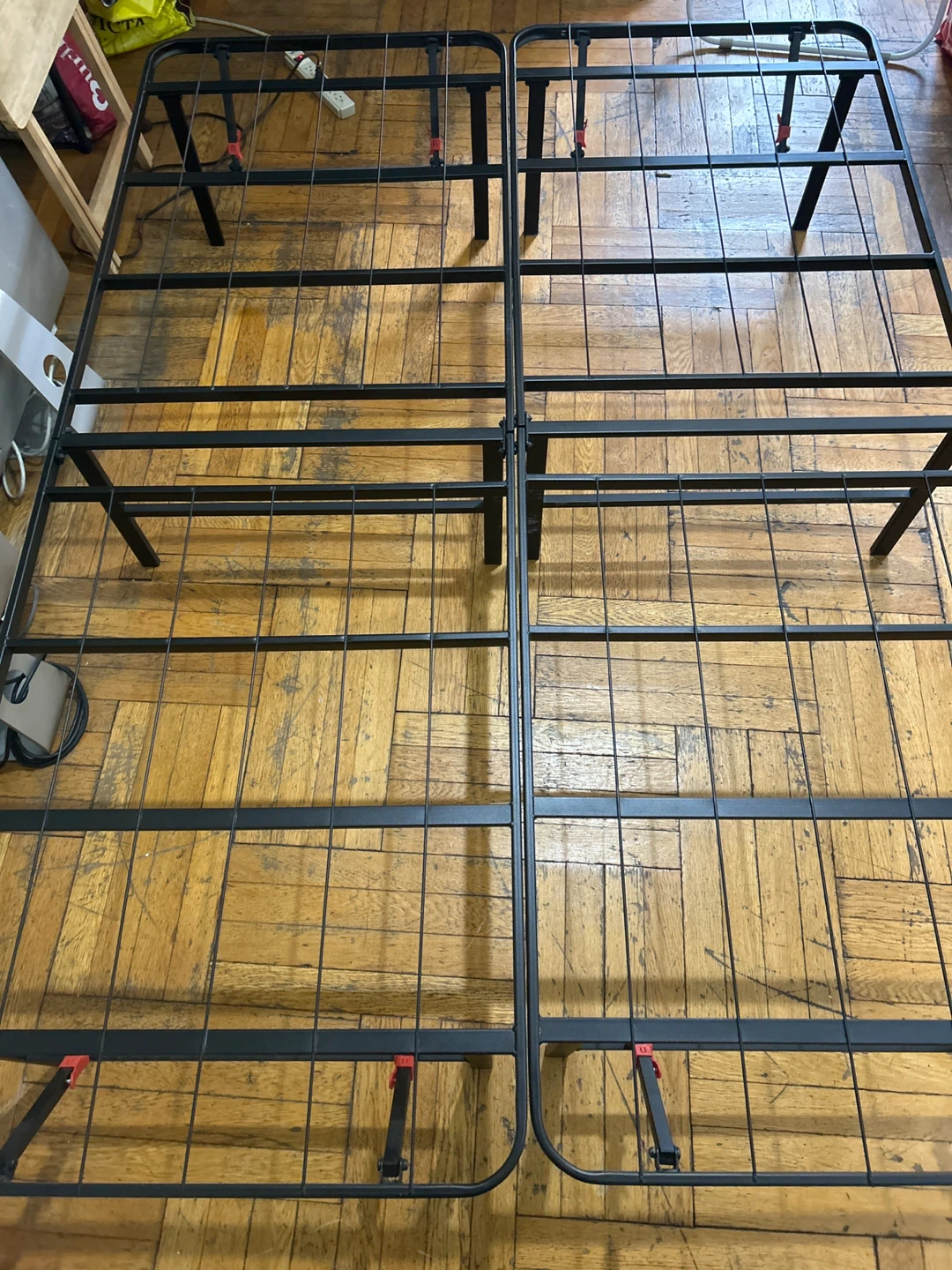 Black Metal Full Bed Frame