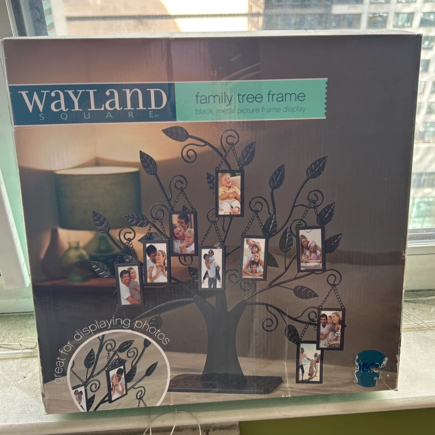 🥕Wayland Metal Family Tree Picture Frame Display
