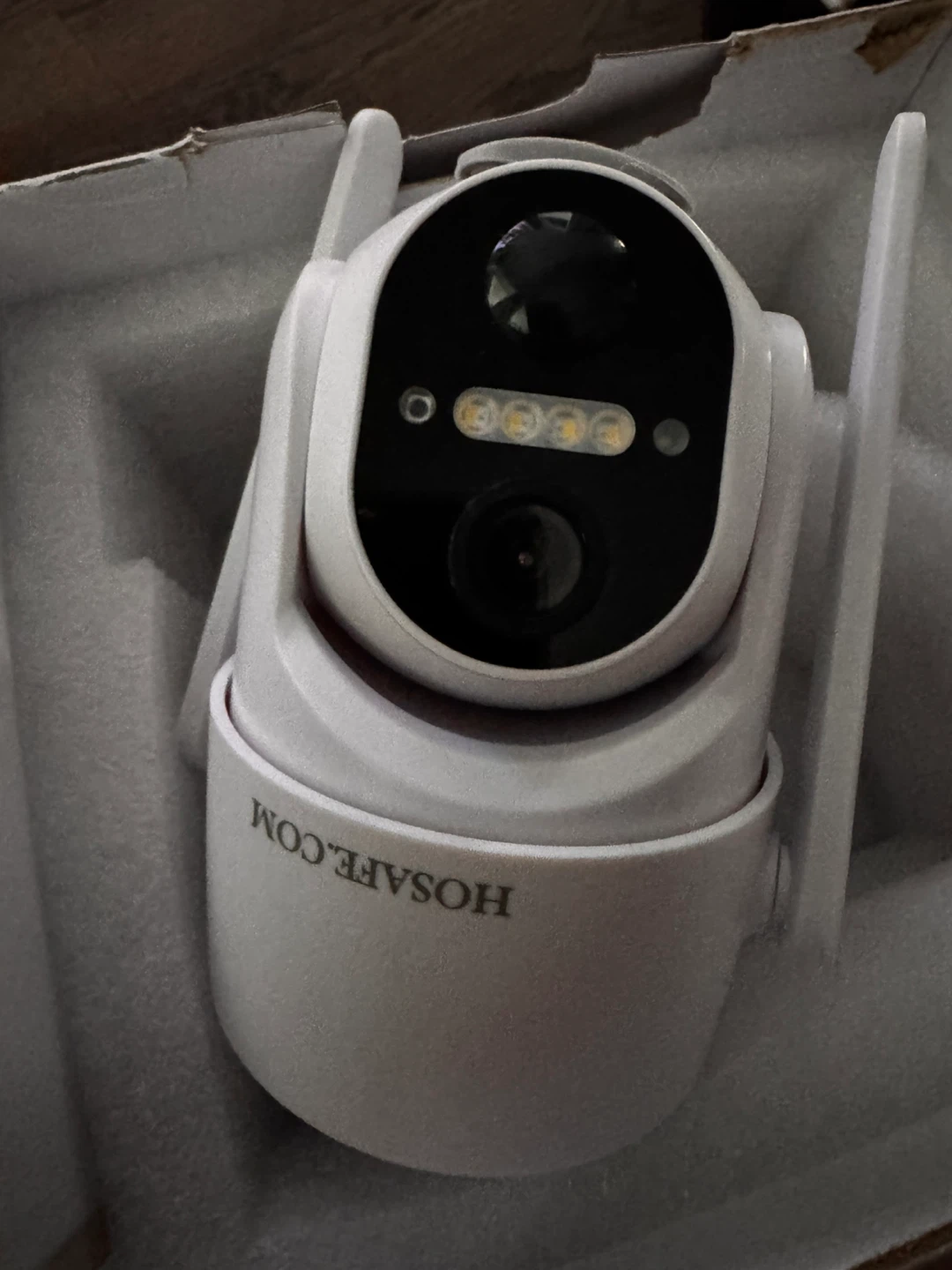 HOSEFE 4G LTE Cellular Solar Security Camera