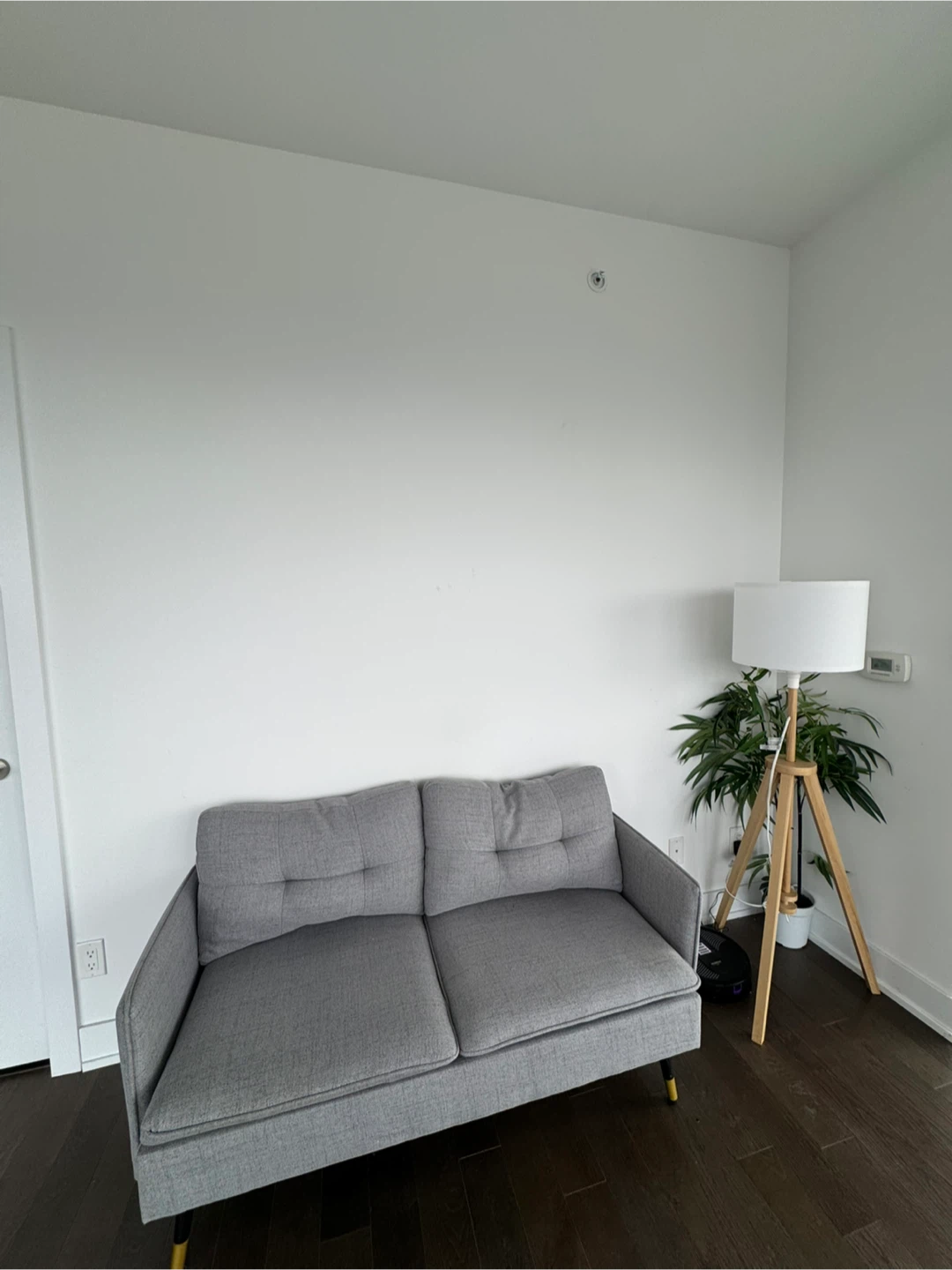 Grey Loveseat Sofa - photo 5